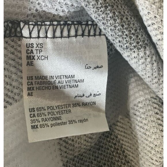 Family PJ's Women's Lounge Pants Black White Plaid Size XS  NEW - Picture 7 of 7